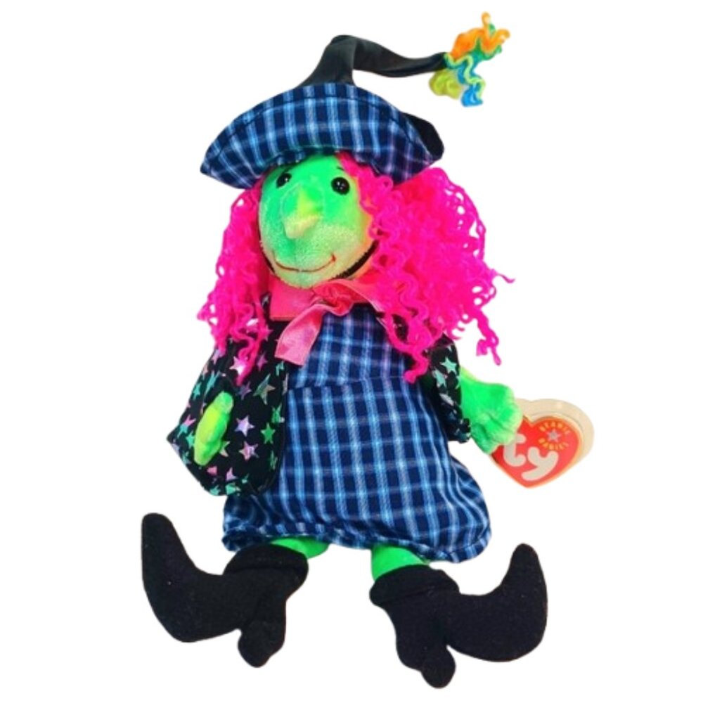 Ty "Scary" The Witch Beanie Baby NEW With Tags